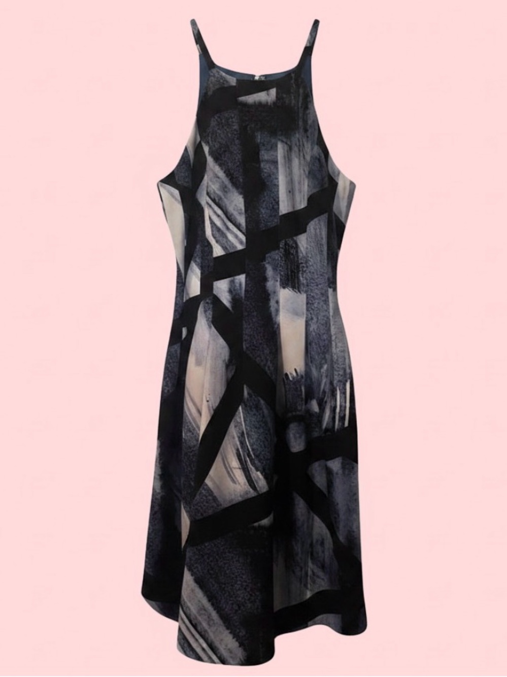 50% off! SUMMER SALE Vince Camuto Abstract Patterned Sleeveless Dress Sz 4
